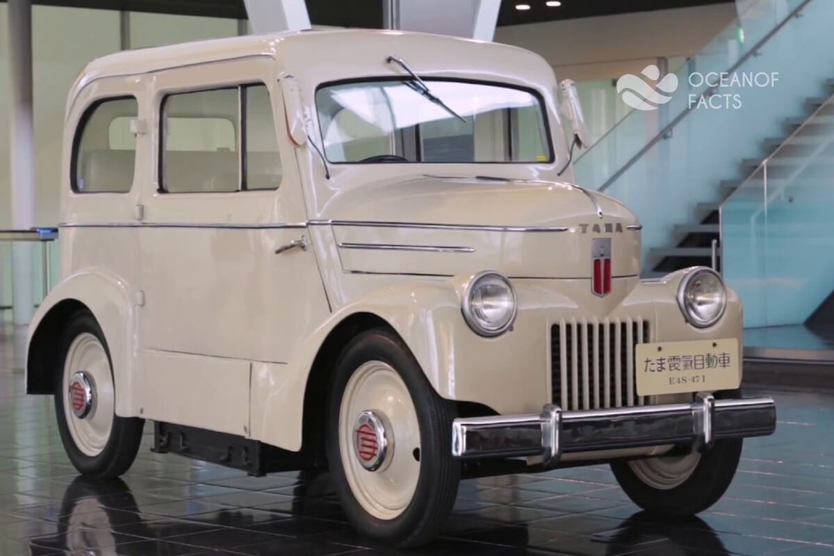 Japanese Developed An Electric Car In 1949 That Can Travel 200km On Single Charger.