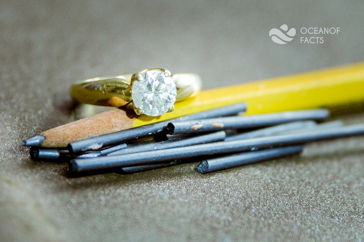 Diamonds And Pencils Are Made Of The Same Material.